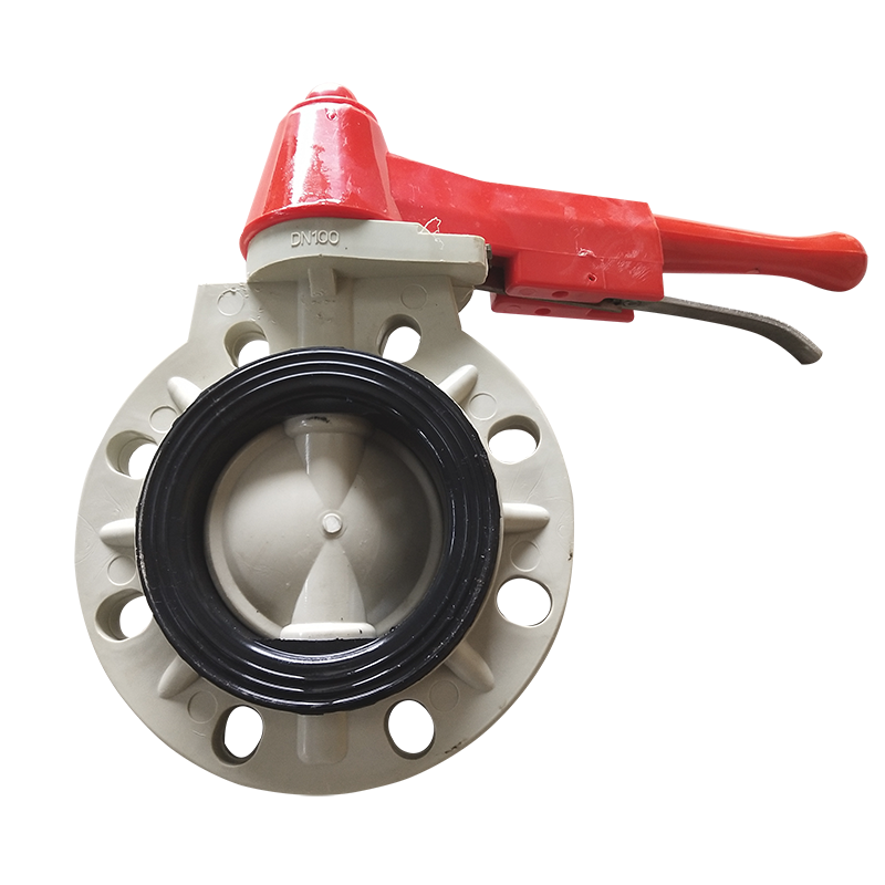 PPH手(shou)柄式(shi)蝶閥(fa)